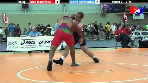 Brian Macchione vs. Robert Blankenship at 2013 ASI...