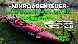 Mikroabenteuer: 2 Tage Flußwandern auf der Müggelspree mit dem Grabner Escape ⛺ | STADTGECKO.de
