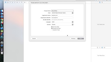 Create Empty Xcode Project