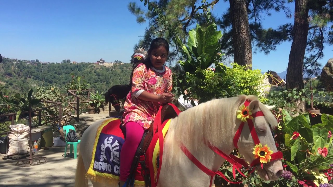 baguio tourist spot horse