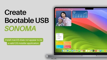 How to Create a Bootable MacOS Sonoma USB | Downgrade any Mac