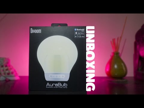 Divoom Aurabulb Cinematic Unboxing!