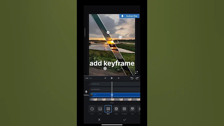 How to add keyframe in VN // #viral #shorts #mr.chobiwala