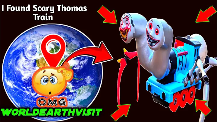 😶‍🌫️ I found scary thomas train 🚂 on google maps and google earth 🌎 #earth #worldearthvisit 