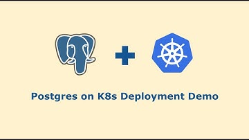 Tanzu SQL Postgres Deployment Demo