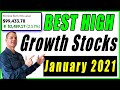 Best Stocks To Buy Now 🔥🔥🔥 High Growth Stocks January 2021