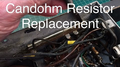 Airline 62-316 - Candohm Resistor Replacement, Validating Bias Voltages & Playing My Sad Old Heart