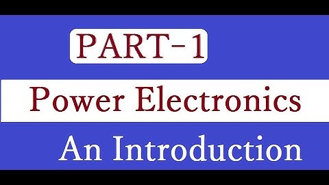 PART 1: How to study Power Electronics for GATE/ESE/TANGEDCO/TRB.