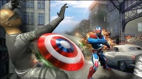 #Flying Flacon Robot Captain Hero | Flying Robot Eagle Transform Futuristic Robot | Android GamePlay