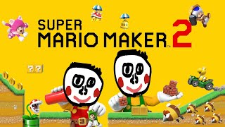 世界1本気でマリオメーカー2のみんなでバトルをやります