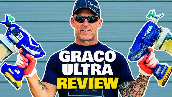 Graco Ultra tr\u00e5dl\u00f6s luftl\u00f6s handh\u00e5llen f\u00e4rgspruta  17M363