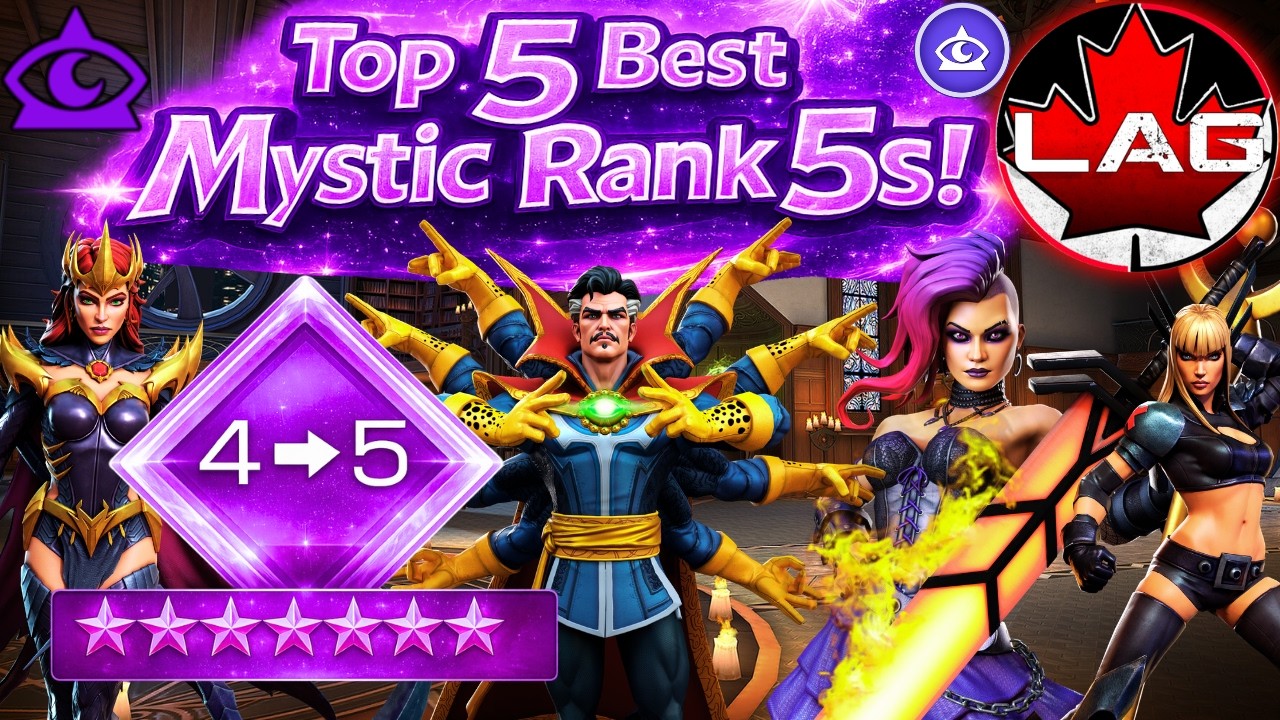 💎Топ-5 ЛУЧШИХ мистических чемпионов 5-го ранга! В РЕЙТИНГЕ! Наибольшая ценность за ваши ресурсы! ...