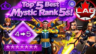 top 5 Best Rank 5 Mystic Chdanions Ranked Most Value For Your Resources Tier 5 Alpha   Mcoc