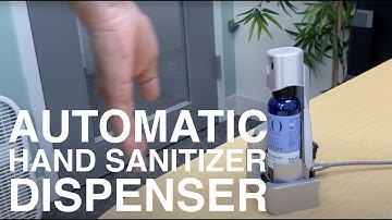 Automatic Hand Sanitizer Dispenser using Arduino & IR Sensor
