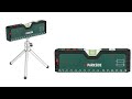 Parkside Laser Spirit Level PLW A2 Unboxing Testing