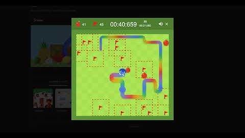 Google Snake Minesweeper Mode 3 Apples World Record