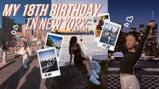 ВЛОГ МОЄ 18 ДЕНЬ НАРОДЖЕННЯ В НЬЮ ЙОРКУ✨💕vlog my 18th birthday in new york city