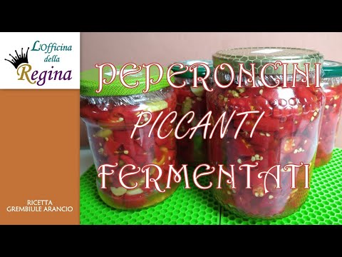 Peperoncini piccanti fermentati