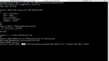 Real time Change Data Capture from PostgreSQL