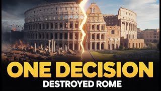 The Decision That Destroyed the Roman Empire