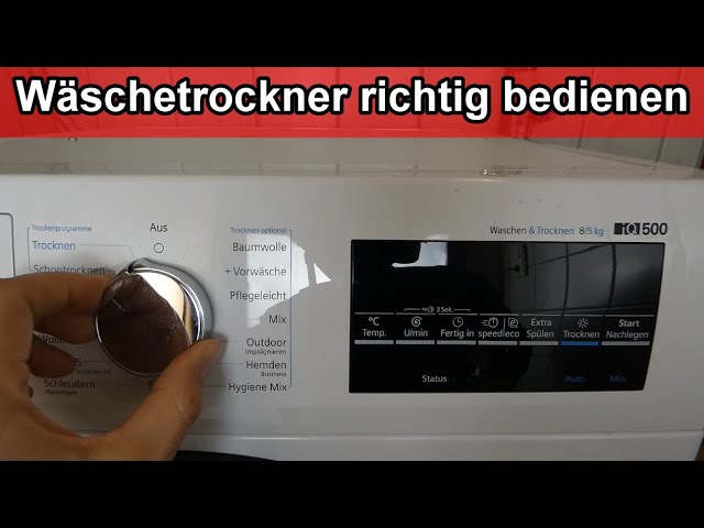 Waschanleitung: DAUNENKISSEN richtig waschen und trocknen. - YouTube