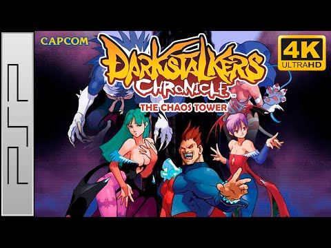 Darkstalkers Chronicle: The Chaos Tower (PSP) Longplay 4K 60FPS