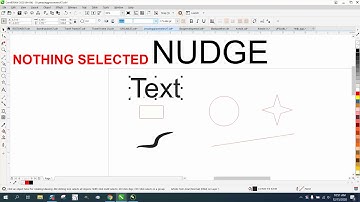 Corel Draw Tips & Tricks NUDGE Tool NOT THERE and more