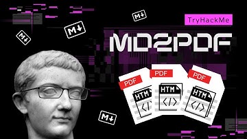 TryHackMe - MD2PDF  (Easy) - Live Walkthrough
