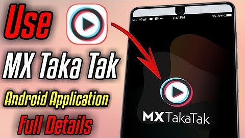 How to use / install Mx Taka Tak App full details