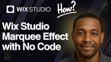 Wix Studio Marquee Effect with No Code (2025 Tutorial)