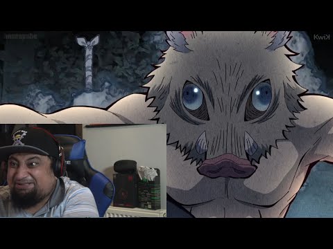 spider-web-demon-&-inosuke's-stunning-ability-live-reaction-demon-slayer-kimetsu-no-yaiba-episode15