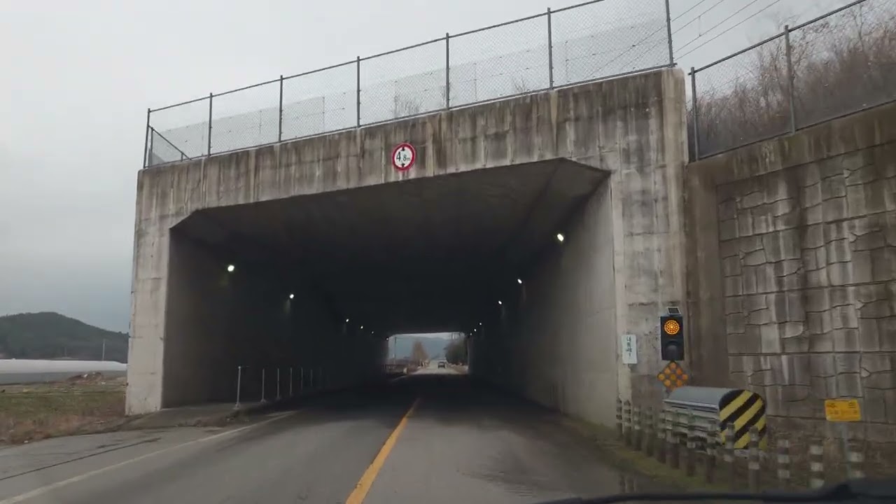 2026년 2월 27일, 비 갠 후 오후의 시골 풍경, 강진, 장흥 방면, 노력도, 해안도로, 시골길 드라이브