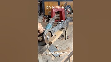 #diy #tools , sáng tạo độc đáo, máy cắt ray trượt tự chế cực chuẩn