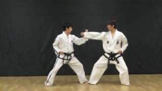 ITF TKD   3step sparring no 1~10   Korea wmv
