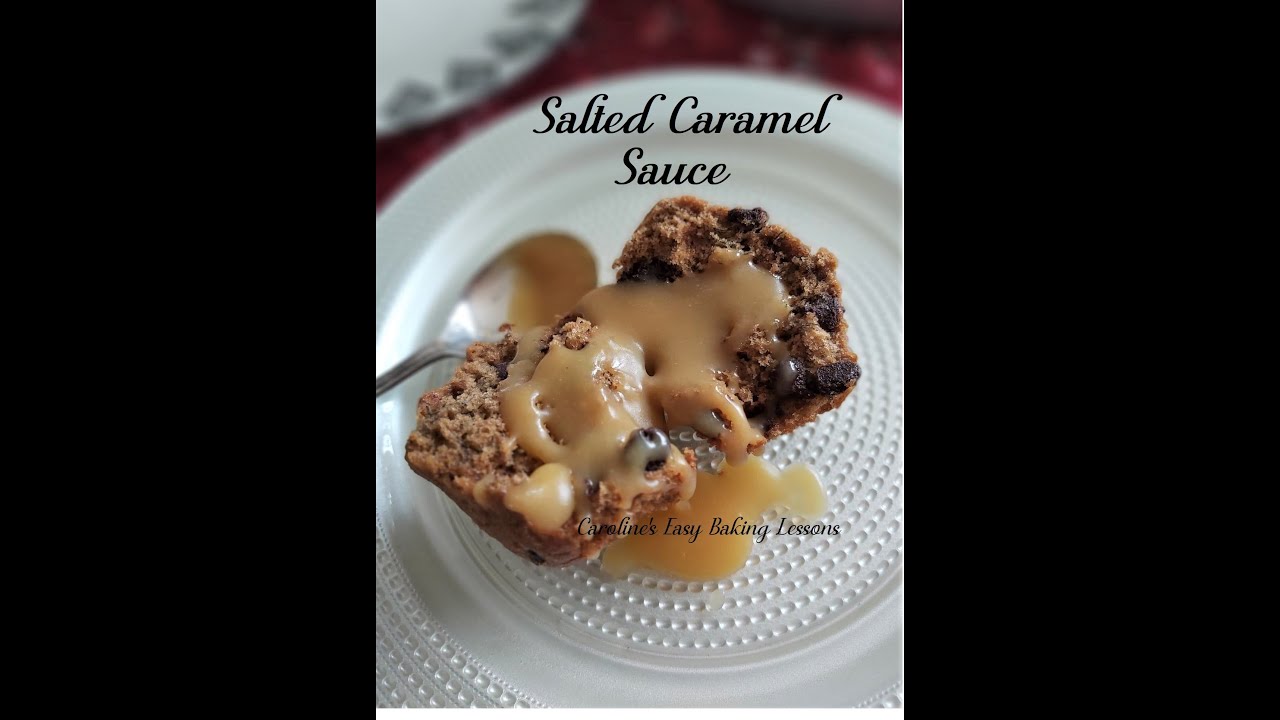 Easy Salted Caramel Sauce Video Tutorial YouTube