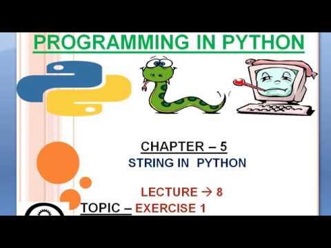 CHAPTER 5 : EXERCISE 1 || LECTURE  8 ||  #coder_brains || #35