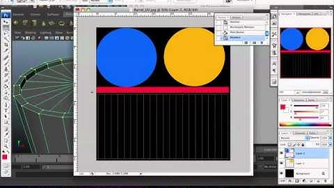 MAYA 3D ModellingTutorial - Creating a UV for a barrel part 3