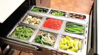 This video explains the many features of True TFP refrigerated prep tables. It also highlights the wide range of sizes these prep 