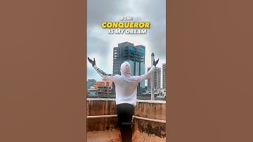 FINALLY I REACH THE CONQUEROR 😈💪 #shorts #pubg #bgmi #rankpush #conqueror #bgmishorts