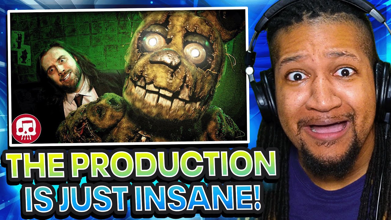 FNAF 3 RAP by JT Music - "Hat Trick" | Reaction!