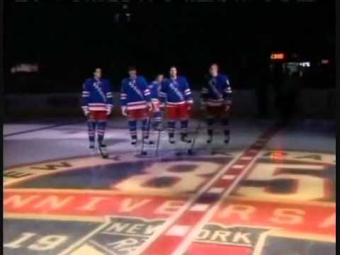 2010-11 New York Rangers players intro