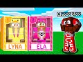 MINECRAFT PERO SOMOS JUGUETES CON ELA Y CHOCOBLOX