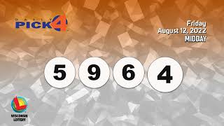 Wisconsin Lottery Midday Draw 08/12/2022