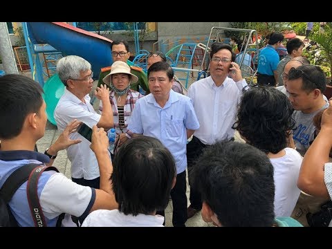 báo tuổi trẻ cười Chủ tịch Nguyễn Thành Phong trao đổi vụ cháy chung cư Carina tại Sài Gòn