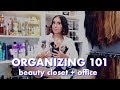 ORGANIZING 101: Beauty Closet, Pantry & Office | House Tour Pt. 2  | Jen Atkin