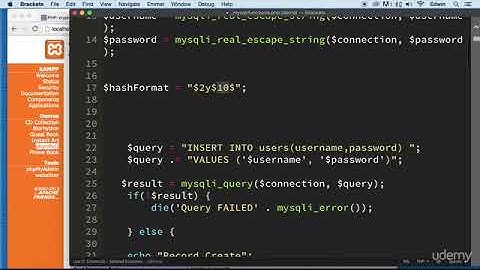 2 Password Encryption - PHP SECURITY - PHP COURSE CMS PROJECT