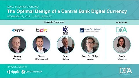 The Optimal Design of a Central Bank Digital Currency