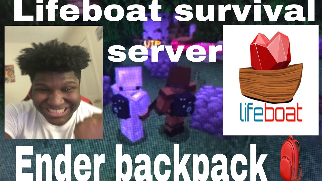 Ender Backpack is the best thing that happen on Lifeboat survival mode
