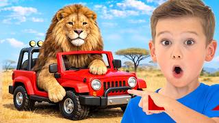 Mike and Sasha s Safari Adventure with Their Uncle - Children Learn Kindness and Helping Each Other