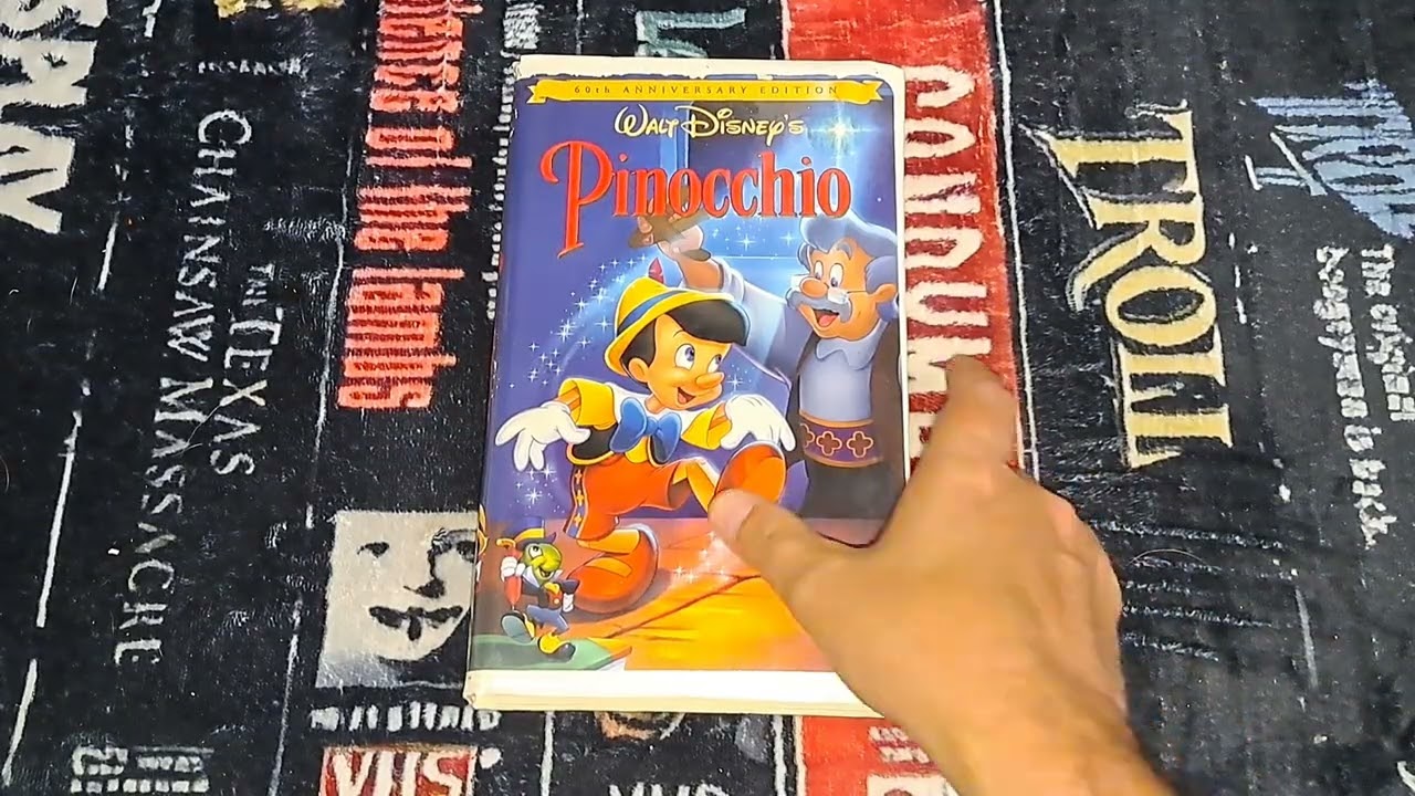 Pinocchio VHS Review - YouTube